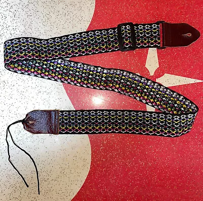 Vintage Ace Style Guitar Strap! Nice Colors! 60's 70's • $25