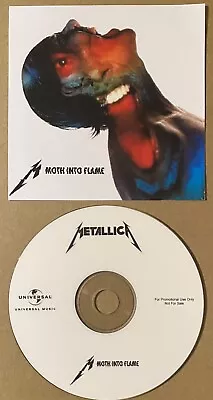 METALLICA Moth Into Flame 2016 UK PROMO CD Single HARDWIRED TO SELF-DESTRUCT • £64.99