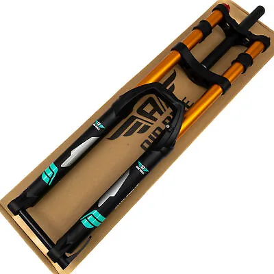 Downhill Mountain Bike Suspension Fork DH32 27.5inch 15mm Axel 170mm Air Bike  • £149.95