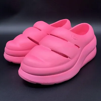 Ugg Sport Yeah Clog Taffy Pink Slip On Shoe Youth Size Us 6 Uk 5 • $36