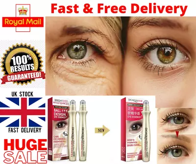 Hyaluronic Acid Anti Wrinkle Cream Dark Circles Eye Bags Remove Moisture Essence • £5.99