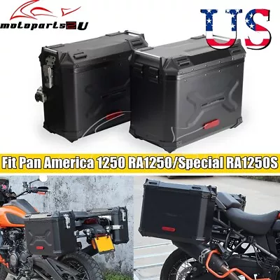 Motorcycle Saddlebag Side Box Luggage Case For Harley PAN AMERICA RA1250S RA1250 • $869.55