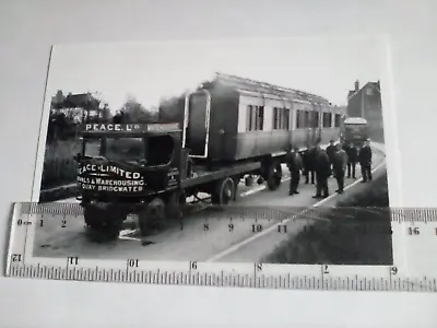 Garrett Steam Wagon Reg No RO221 Peace Ltd. Bridgewater Photo • $1.24