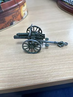 Crescent Field Gun Military War Cannon Toy Collectible Vintage • £10