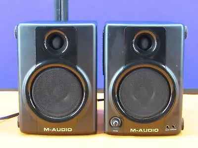 M-Audio AV40 Studio Monitors Powered Speakers • $79.99