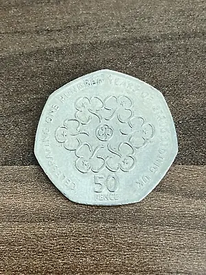 50p Coin 100 Years Of Girl Guiding Rare 2010 Circulated • £5