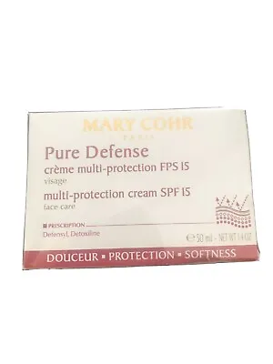 £49.99 • Buy Mary Cohr Pure Defense - Multi-Protection Cream SPF15 50ml