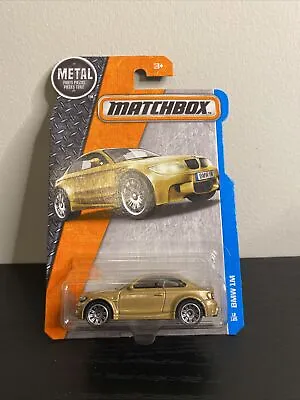 BMW 1M #12 Gold - MBX Adventure City - 2016 Matchbox • $12.90