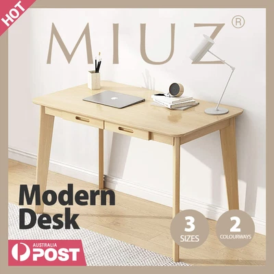 $109 • Buy MIUZ Computer Desk Office Study Desks Laptop Table Drawers Workstation Nordic