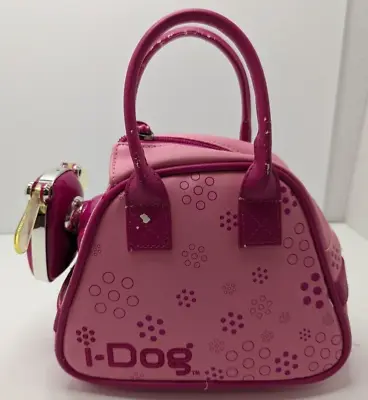 2005 Hasbro Sega Pink I-Dog Music Toy Pet With Carrying Purse Bag • $60