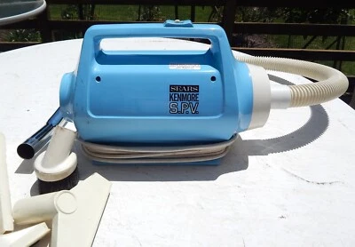 $39.99 • Buy Vintage Sears Kenmore Super Power Vacuum + Attachments - Home And Car