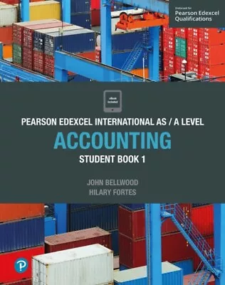 Pearson Edexcel International AS/A Level Accounting... - Free Tracked Delivery • £40.46