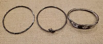 3 Vintage Sterling Silver Child's Bracelets 25.2 Grams • $38.95