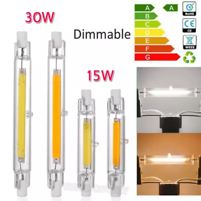 Dimmable 78/118mm R7s COB LED Security Flood Light Replaces Halogen Bulb 15 30W • £2.70