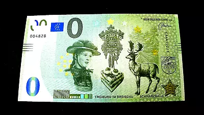 £5.12 • Buy 2018 Freiburg 0 Euro Memo Souvenir Bill Black Forest Black Banknote Coin