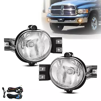 Fog Lights For 2002-2008 Dodge Ram 1500 2500 3500 With Bulbs Wiring And Switch • $32