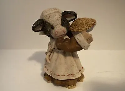 1998 Vintage Mary's Moo Moos Cow - You're My Sweetie Pie - Girl Cow With Pie • $14.95