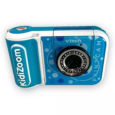 Vtech Kidizoom Printcam Digital Camera Blue Tested With A Little Bit Of Paper • $20.97