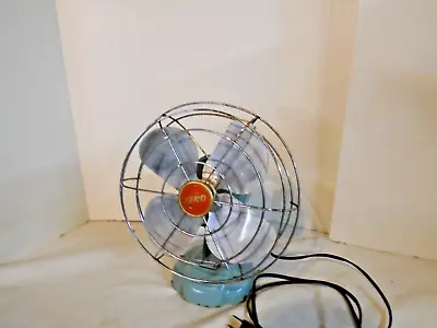 Vintage McGraw ZERO Electric Tabletop Desk Wall Fan Model 1250R - Working • $49.95