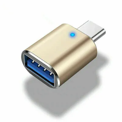 $0.99 • Buy USB-C USB 3.1 Type C Male To USB 3.0 Female Data OTG Converter Adapter W/ Light