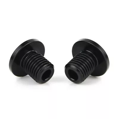Pair Of Mirror Blanking Plug Cover Fit For MV Agusta Brutale 800RR 2018 Black • $7.95