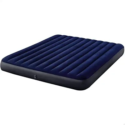 Intex Inflatable Bed | King Size 183 X 203 X 25cm | Supports Up To 273kg • £36.99