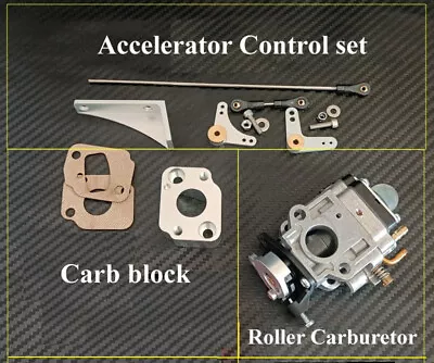 Carburetor Carb Block Accelerator Control For 23 -32 Zenoah RCMK Engine RC Boat • $34.25