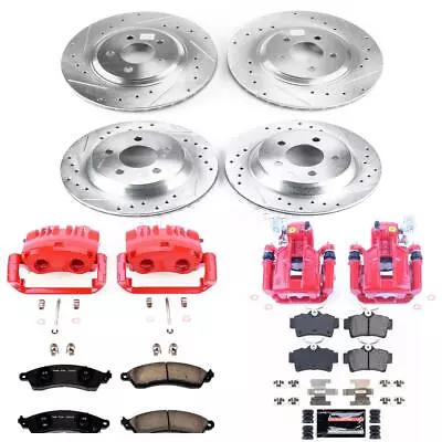 PowerStop Disc Brake Kit - Front And Rear - Fits Ford Mustang 1999 Ford Mustang • $1148