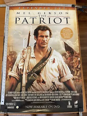 THE PATRIOT MOVIE POSTER NEW Original SS 27x40 MEL GIBSON *READ DESCRIPTION* • $35