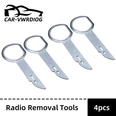4 PCS Car Stereo Radio Removal Release Tool Keys For Audi Mercedes Benz Ford VW • $2.99