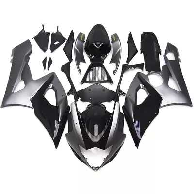 Silver Black Fairing Kit For Suzuki GSXR1000 2005 2006 05 06 Injection Bodywork • $450.95