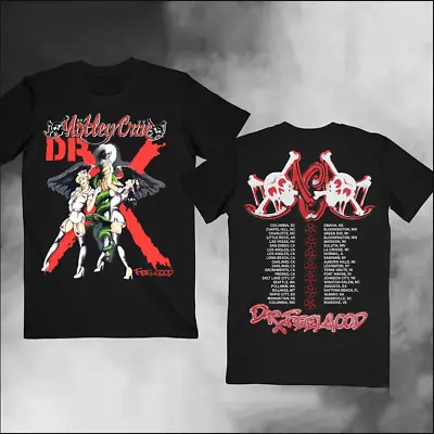 Dr Motley Crue Feelgood Vintage 80s Tour Band T-Shirt Rock Concert Shirt For Fan • $16.14