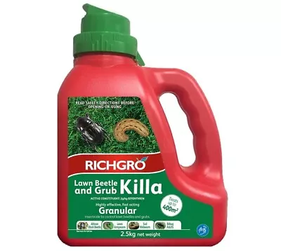 Lawn Beetle & Grub Killa 2.5kg Richgro Insecticide Bifenthrin Ant Insect Killer • $44