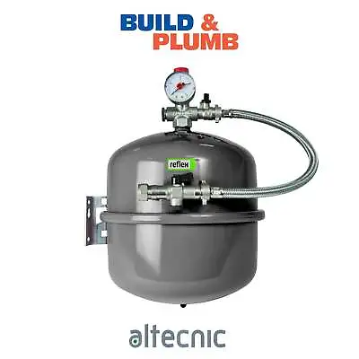 Altecnic Heating Expansion Vessel 8 12 18 25 Litre Easifit Sealed System Kit • £35.49