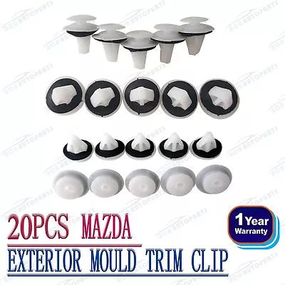 20 Door Trim Panel Retainer Plastic Clips Fit Mazda 323 626 CX7 CX9 MX5 G18K 51 • $18.51