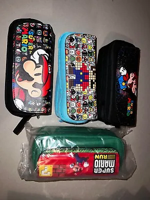 MARIO Bros. Pencil Cases       Oz Seller FAST POSTAGE • $19.95