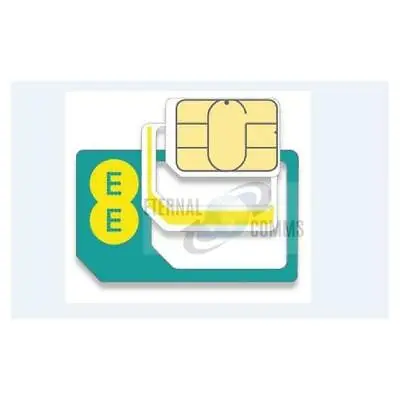 Brand New Genuine Payg Ee Multi Sim Card For - Same Day Fast Post - Uk Seller • £0.99
