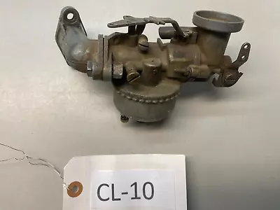 Vintage Clinton LMG 8B Carburetor With Intake Manifold & Air Cleaner Base (CL-10 • $49.99