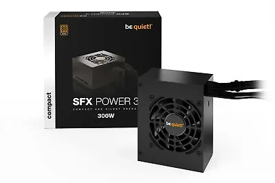 300W Be Quiet! SFX Power 3 80 PLUS Bronze Wired PSU Single Rail 37.5A +12V B • £63.76