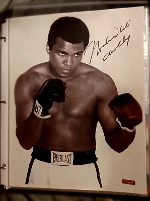 Autographed Muhammed Ali B&W Photo (W/COA) • $400