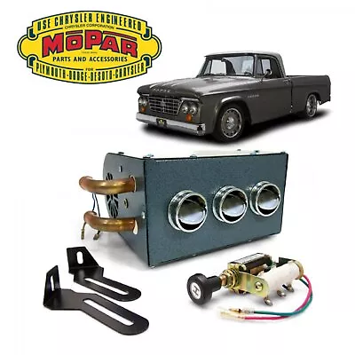 1961-80  D-Series Truck Under Dash Auxiliary Cab Heater Box 426 Hemi V8 Css • $138.96