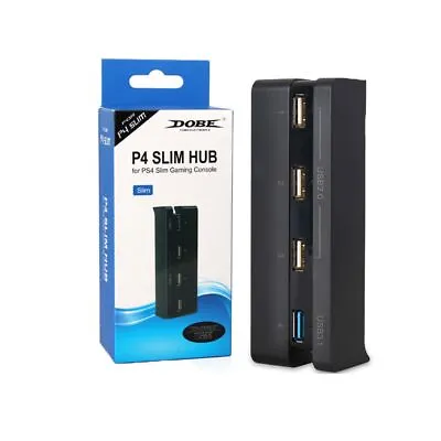 $18.84 • Buy Games Splitter Expansion 4-Ports Extend For PS4 Slim USB Hub USB 3.0 2.0