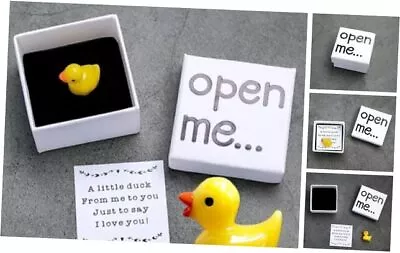 I Love You Gift Duck Gift Matchbox Gift Gift For Boyfriend Gift For  • $15.45