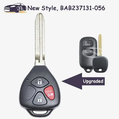 Upgraded Remote Key Fob BAB237131-056 4C For Toyota RAV4 Tundra Corolla Tacoma • $19.13