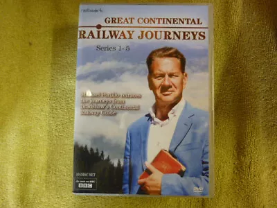 Great Continental Railway Journeys: Series 1 To 5 DVD (2016) Michael Portillo • £29.99