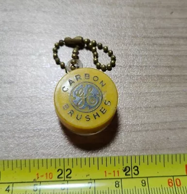 Vintage General Electric GE Carbon Brushes Advertising Keychain Dice Game Rare • $19.99