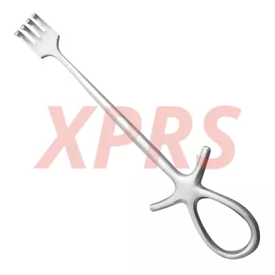 Set Of 2 Murphy Hook Retractors Blunt 4-Prongs Ring Handles 7.5  Premium • $52.99