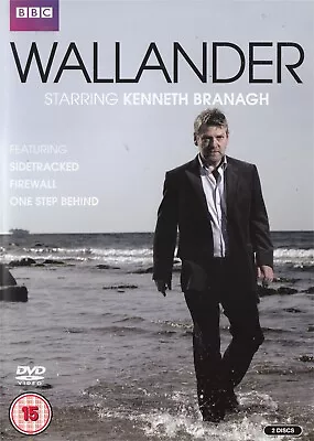 Wallander Series 1 - Kenneth Branagh (BBC) - NEW Region 2 DVD • £3.98