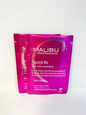 Malibu 2000 Color Correction Quick Fix Natural Wellness Treatment Packs X2! • $13.95