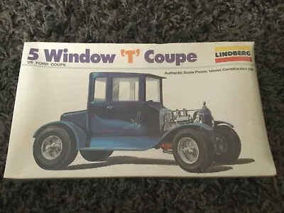 Vintage LindBerg 5 Window 'T' Coupe Model Kit No.2101 • £29.99